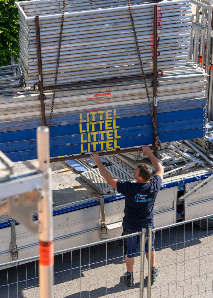 Kran Littel Gerüstbau